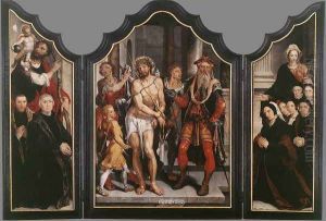 Ecce Homo Triptych 1559-60 by Maerten van Heemskerck