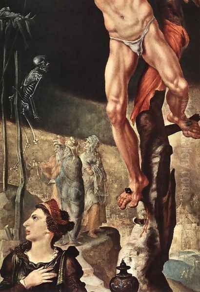 Crucifixion (detail) 1545-50 - view 1