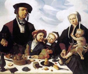 Family Portrait c. 1530 by Maerten van Heemskerck