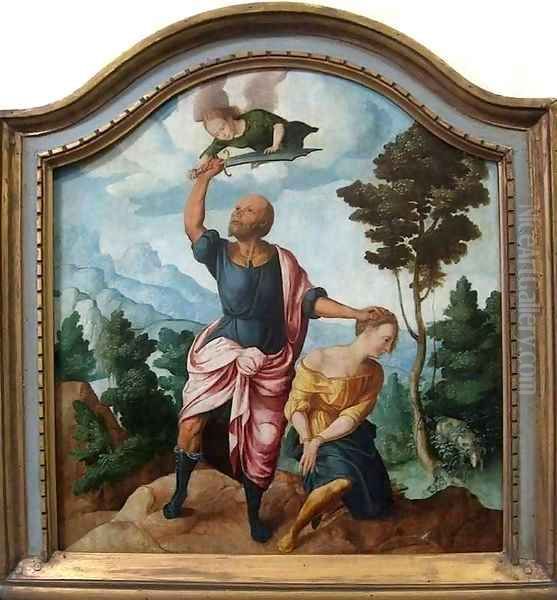 Abraham and Isaac - view 1