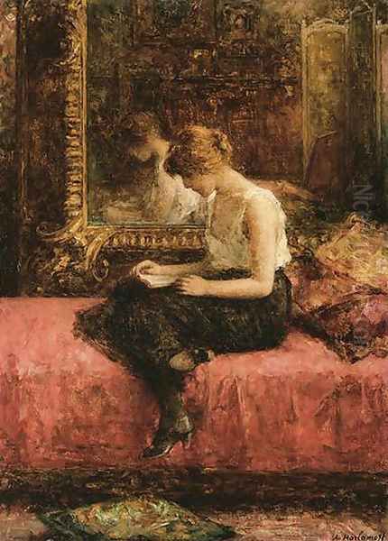 Literary Pursuits Of A Young Lady - view 1