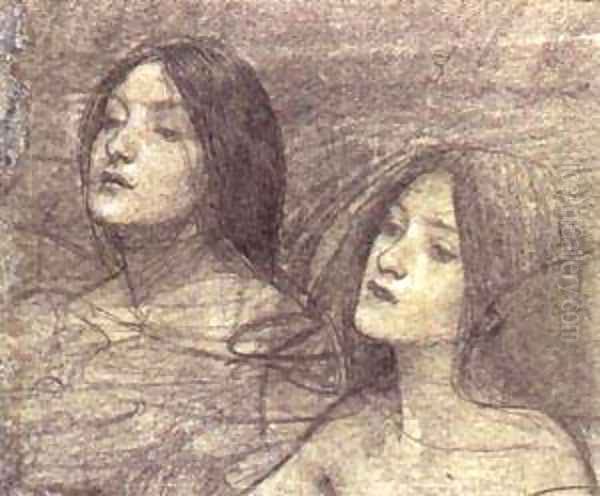 Hylas And The Nymphs Study - view 1