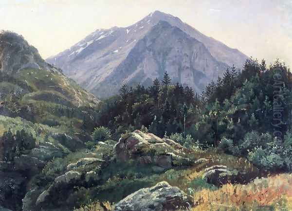 Mountain Scenery, Switzerland - view 1