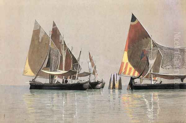 Italian Boats, Venice - view 1