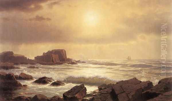 Rocks at Nahant III - view 1