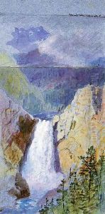 Yosemite Valley, Yellowstone Park by William Stanley Haseltine