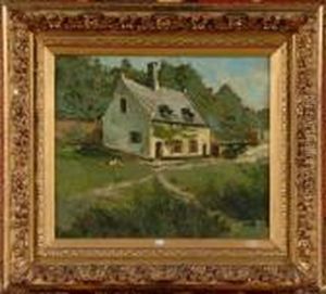 Coin Du Rouge-cloitre by Alfred Bastien