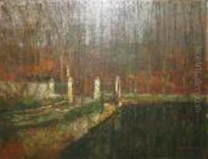 Vue Du Parc by Alfred Bastien