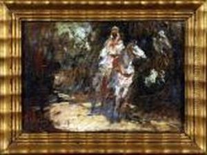 Cavalier Arabe by Alfred Bastien