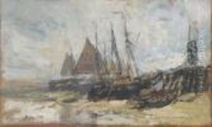Moored Fishing Boats