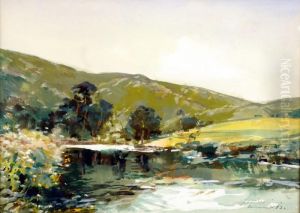 Paysage by Alfred Bastien