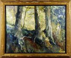 Sous-bois by Alfred Bastien