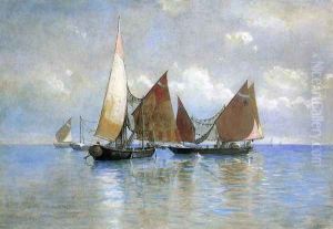 Venetian Fishing Boats by William Stanley Haseltine