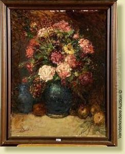 Nature Morte Aux Fleurs Et Aux Fruits