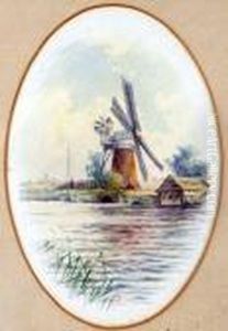 Mill On The Broads by Stephen John Batchelder