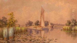 South Walsham Broad by Stephen John Batchelder