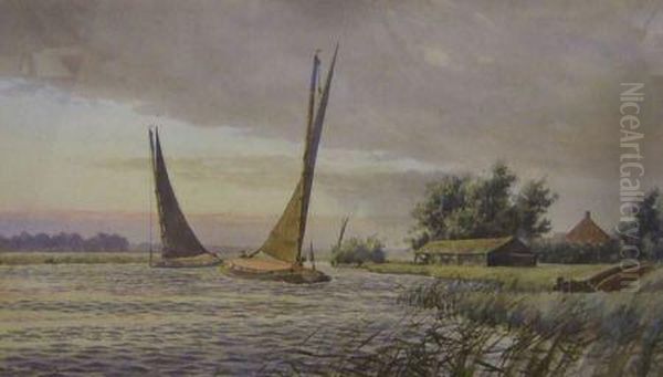 Wherries On The Broads - view 1
