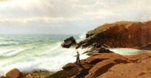Fisherman - Nahant by William Stanley Haseltine