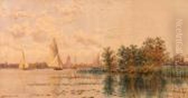 Extensive
Broads View With Wherries And Yachts - view 1