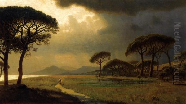 Morning Light, Roman Campagna - view 1