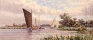 Near Hoveton Broad by Stephen John Batchelder