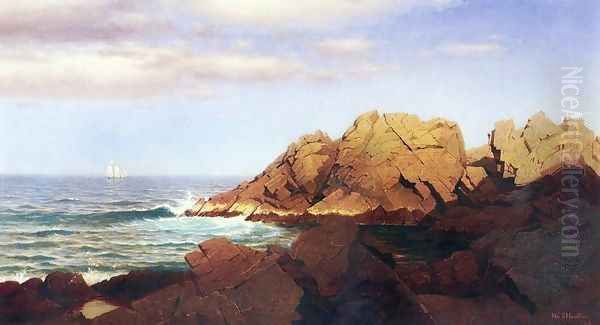 Rocks at Nahant II - view 1