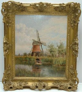 Broadland Windmill by Stephen John Batchelder