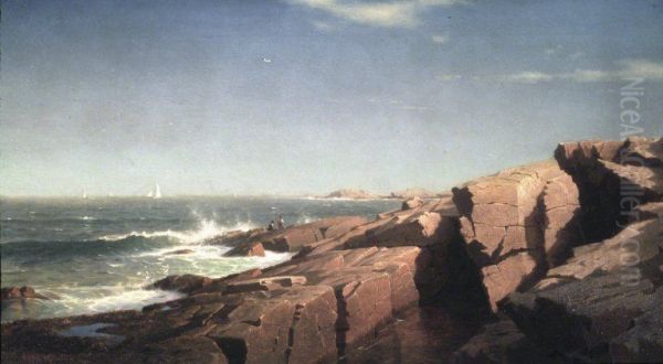 Rocks at Nahant - view 1