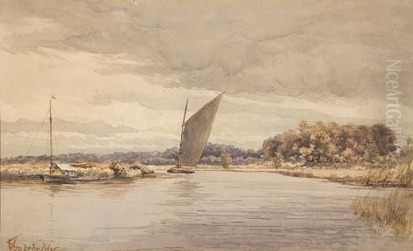 Wherry On The Broads - view 1