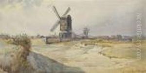 Mill At North Denes, Great Yarmouth by Stephen John Batchelder