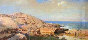Rocky Coast of New England by William Stanley Haseltine