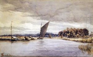 Sailing Barges On The Broads