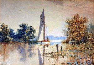 Yacht On The River