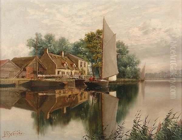 Horning Ferry, River Bure - view 1