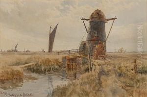 Old Mill, Near Cantley Redhouse by Stephen John Batchelder