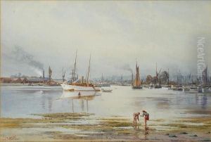 On The Orwell, Ipswich by Stephen John Batchelder