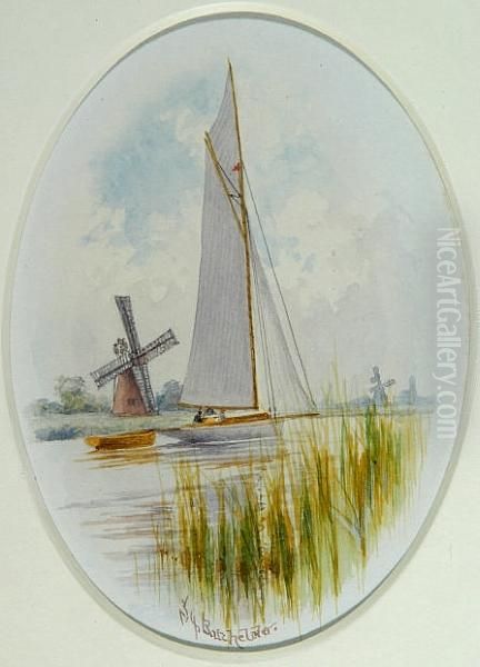 Sailing Boats On The Broads - view 1