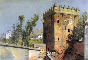 View from the Alhambra, Spain by William Stanley Haseltine