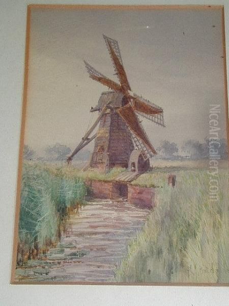 Old Drainage Mill, Near Stalham - view 1