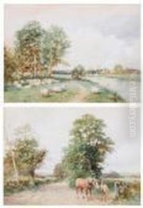 'below Barnards Green, Malvern'
