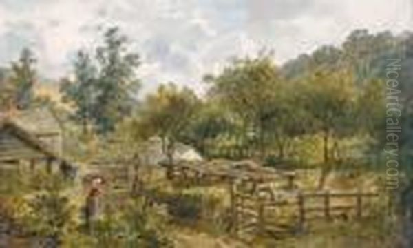 An Old Farm, Hessenford - view 1