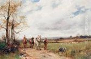 The Plough Team, Bredons Norton by David Bates