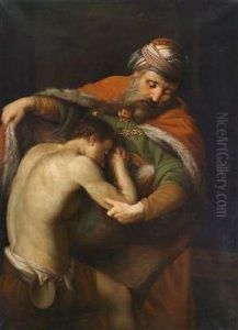 The Prodigal Son by Pompeo Gerolamo Batoni