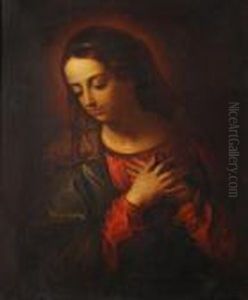 The Madonna by Pompeo Gerolamo Batoni