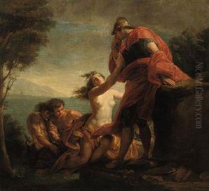 Achilles Comforted By Thetis