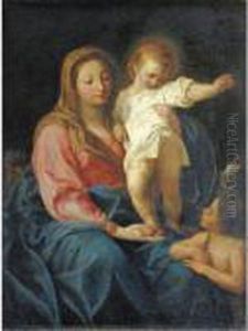 Madonna Col Bambino E San Giovannino Madonna Col Bambino E San Giovannino