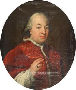 Portrait Of Pope Pius Xv (1775 - 1799) Portrait Of Pope Pius Xv (1775 - 1799)