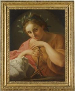 An Allegory Of Sculpture by Pompeo Gerolamo Batoni