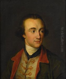 Portrait Of Edward Dering by Pompeo Gerolamo Batoni