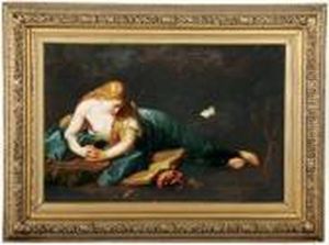 The Penitent Magdalene by Pompeo Gerolamo Batoni